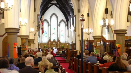 Inside St John's Church